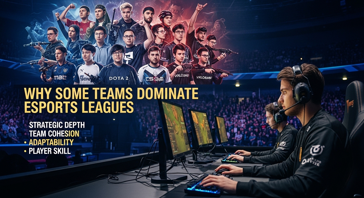 Why Some Teams Dominate Esports Leagues
